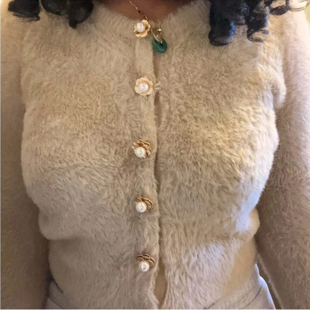 ZARA Fuzzy Sweater - Picture 2 of 2